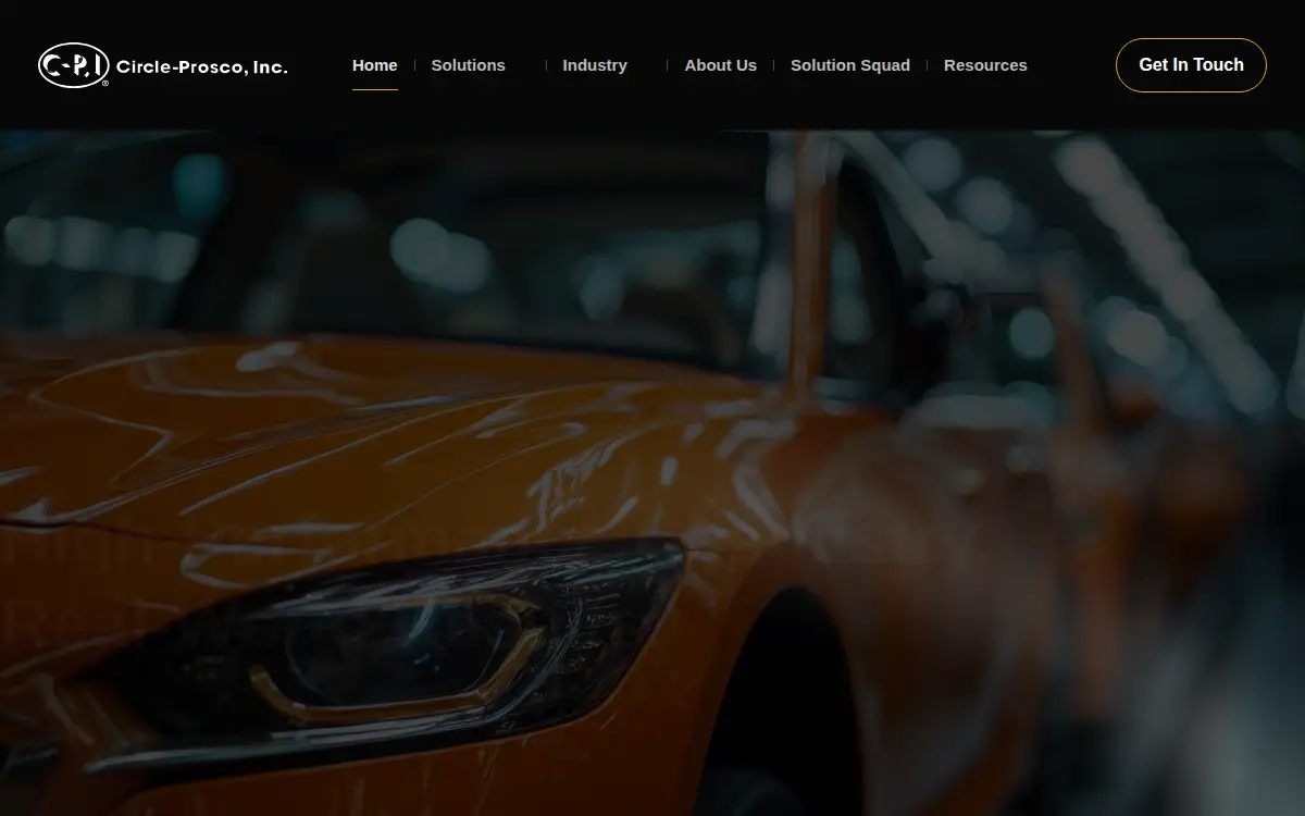 Homepage of Circle - Prosco, INC.