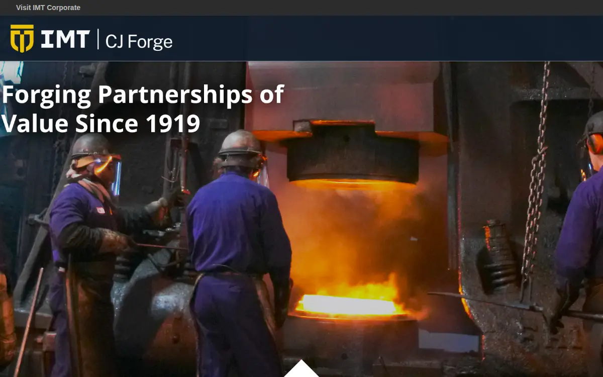 Homepage of Clifford-jacobs Forging Company