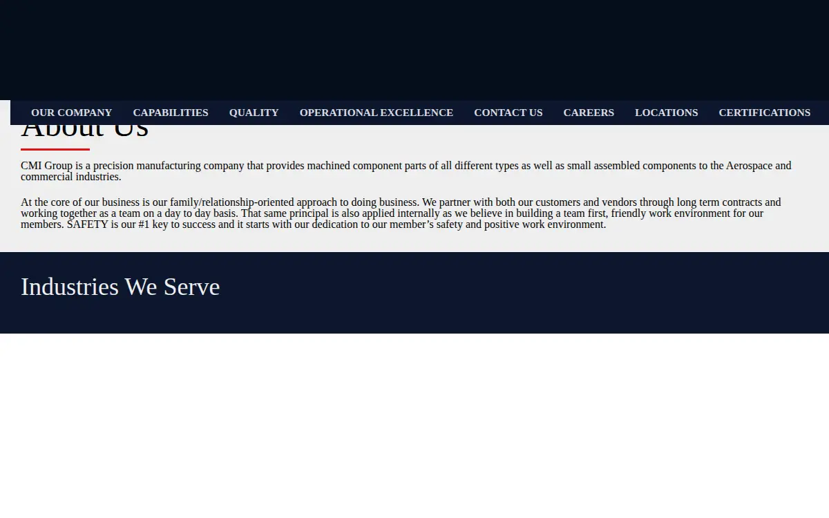 Homepage of Cassmac LLC