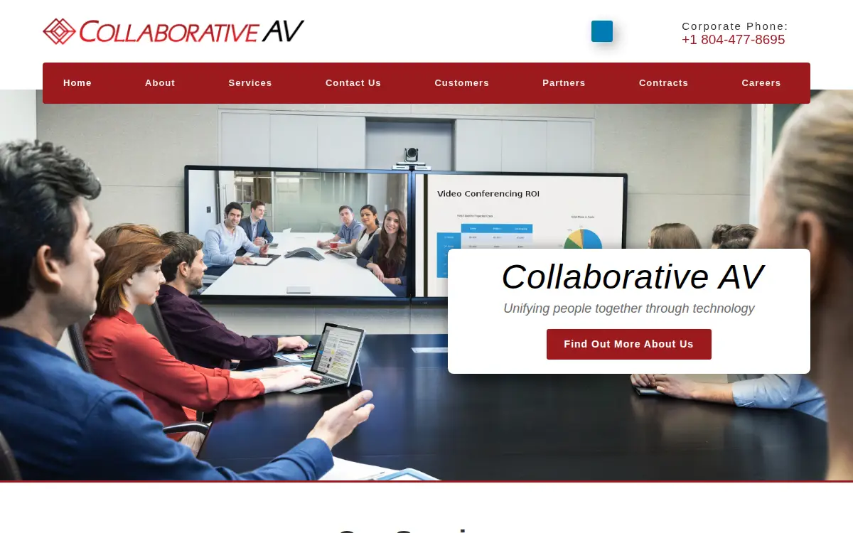 Homepage of Collaborative Technologies and Communications CORP.