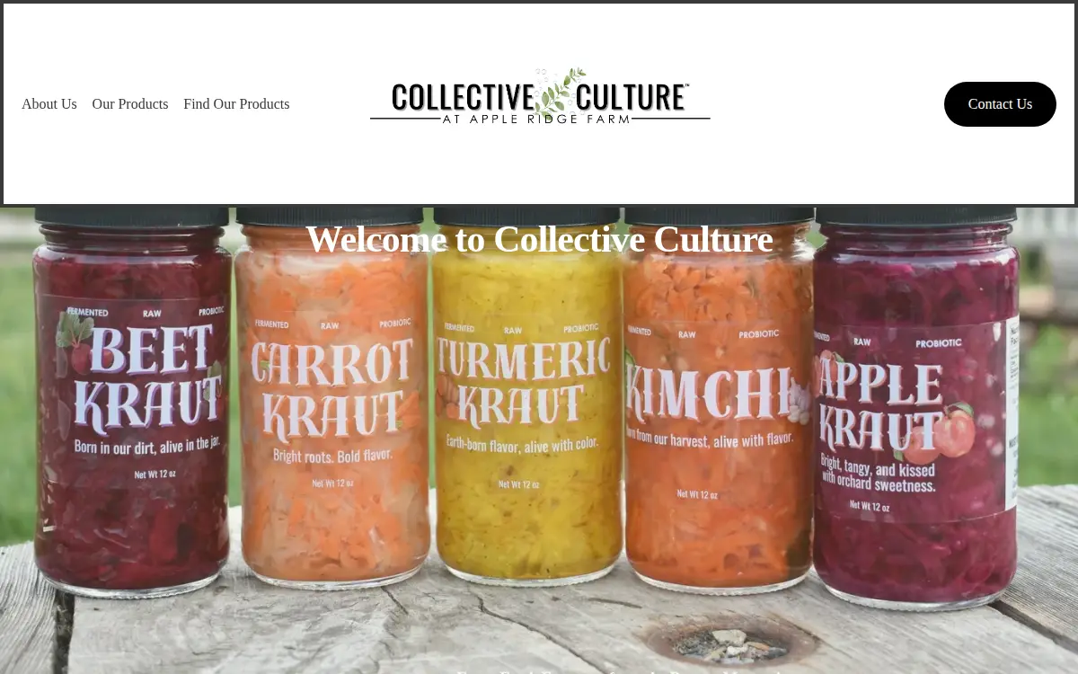 Homepage of Collective Culture LLC
