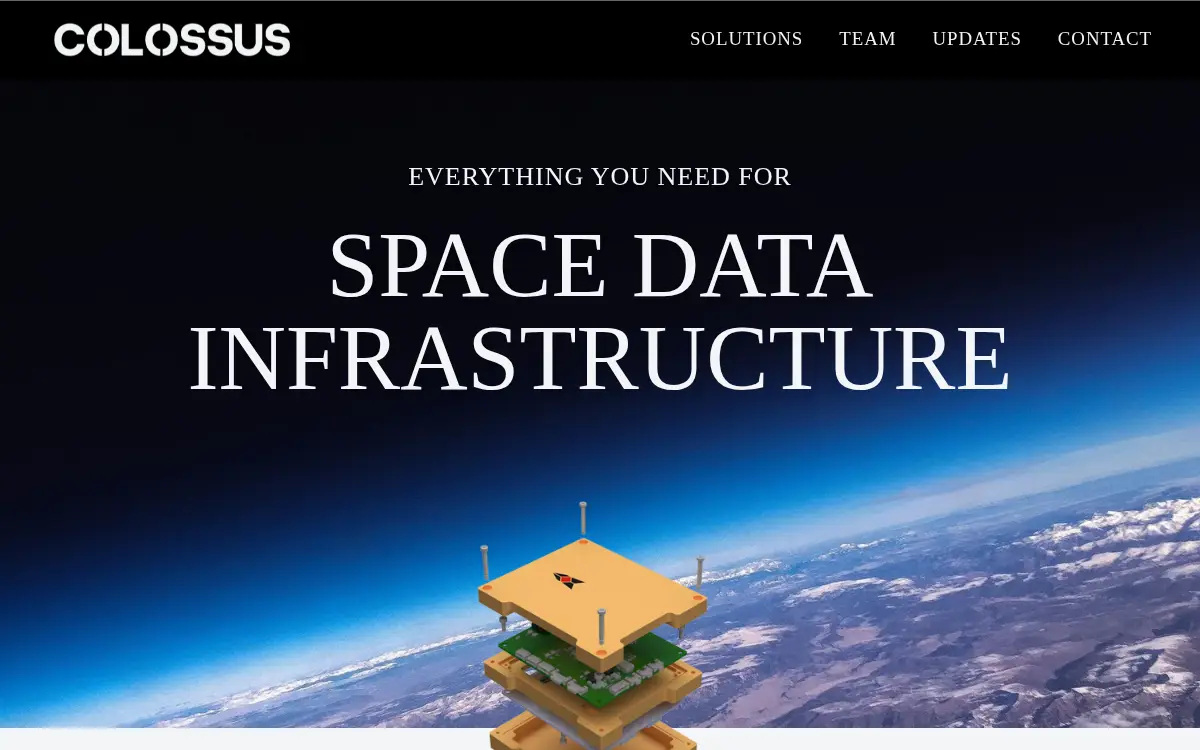 Homepage of Colossus Computing, INC.