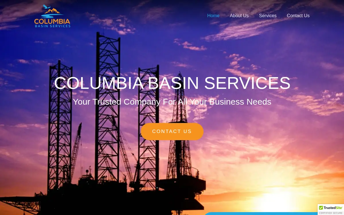 Homepage of Columbia Basin Services LLC