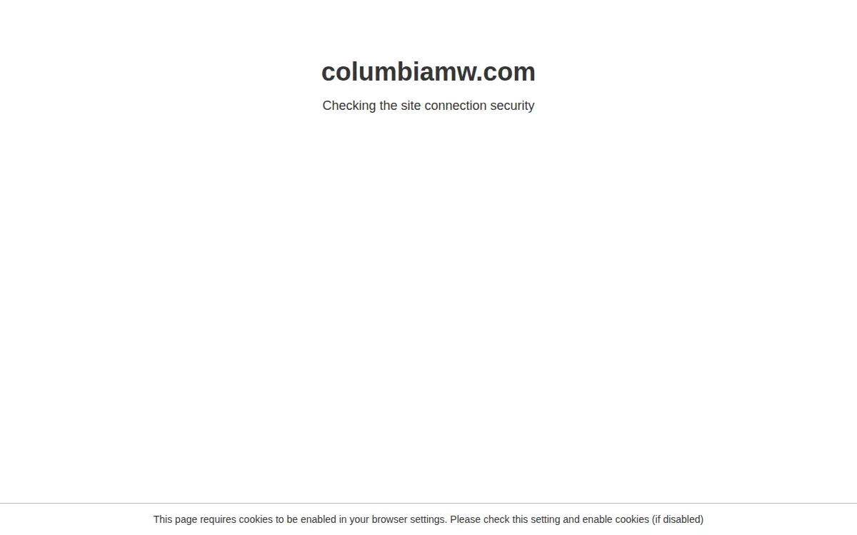 Homepage of Columbia Machine Works, INC.