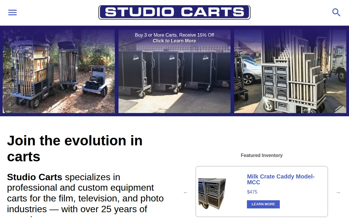 Homepage of Concept Lighting, INC.