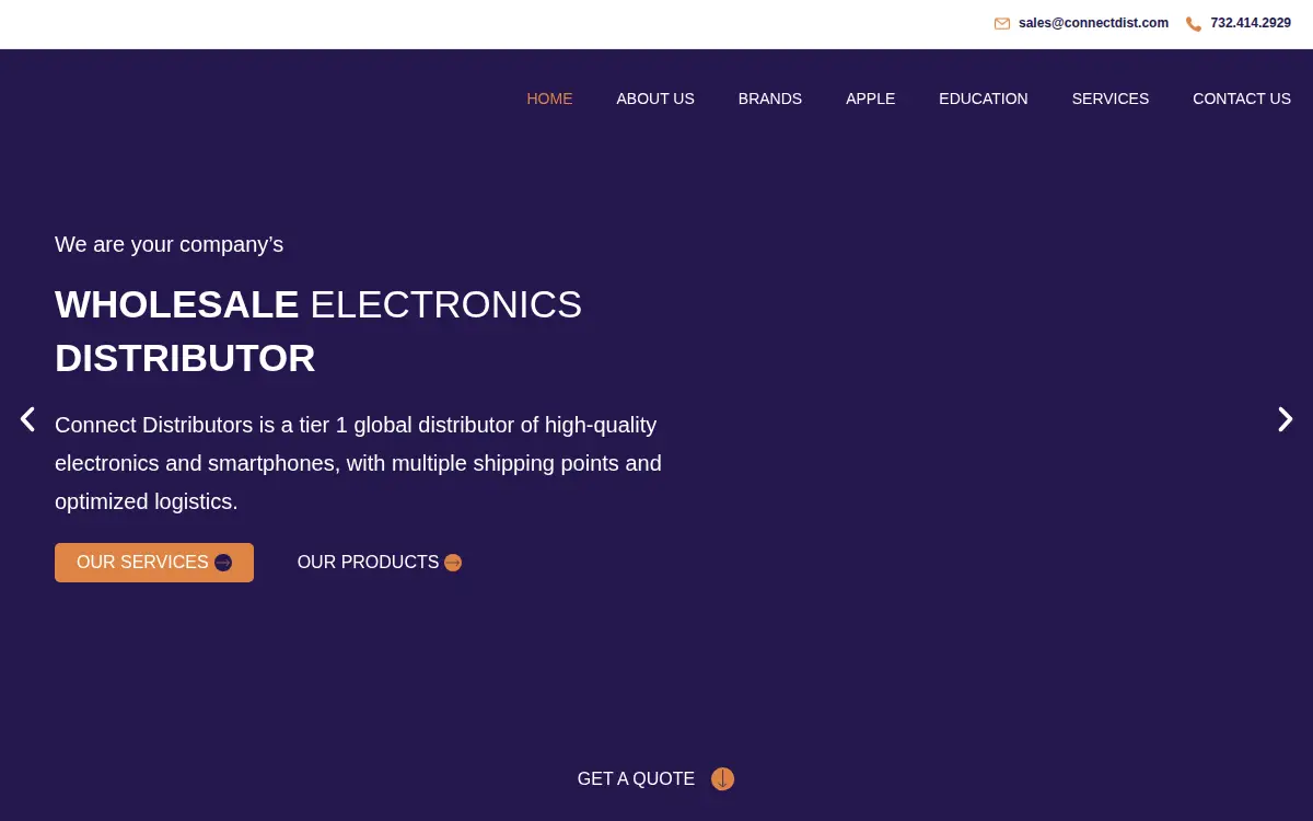 Homepage of Leider Enterprises INC.