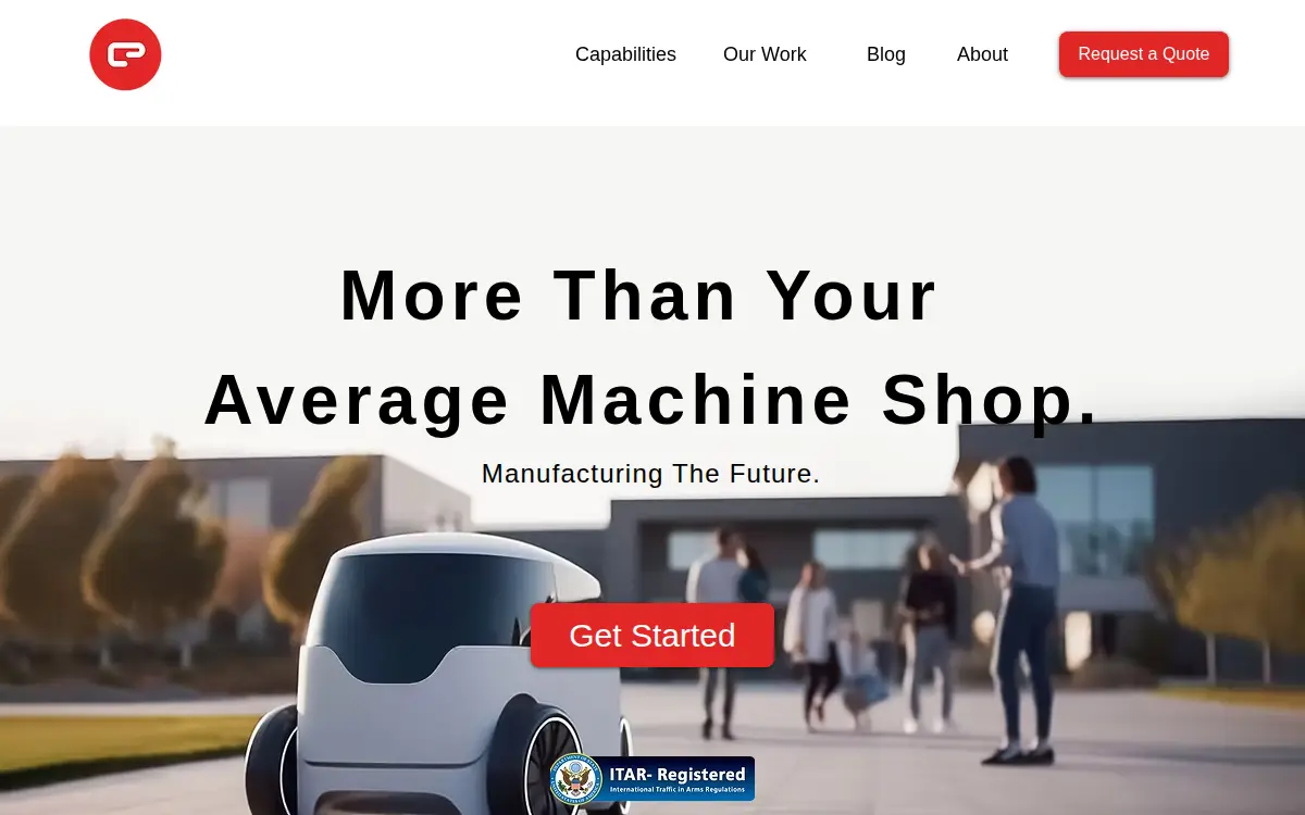 Homepage of Conturo Prototyping LLC