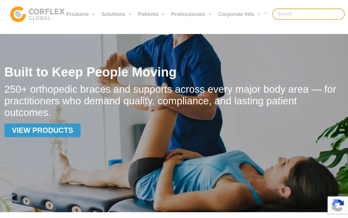 Homepage of Thuasne Cfx LLC