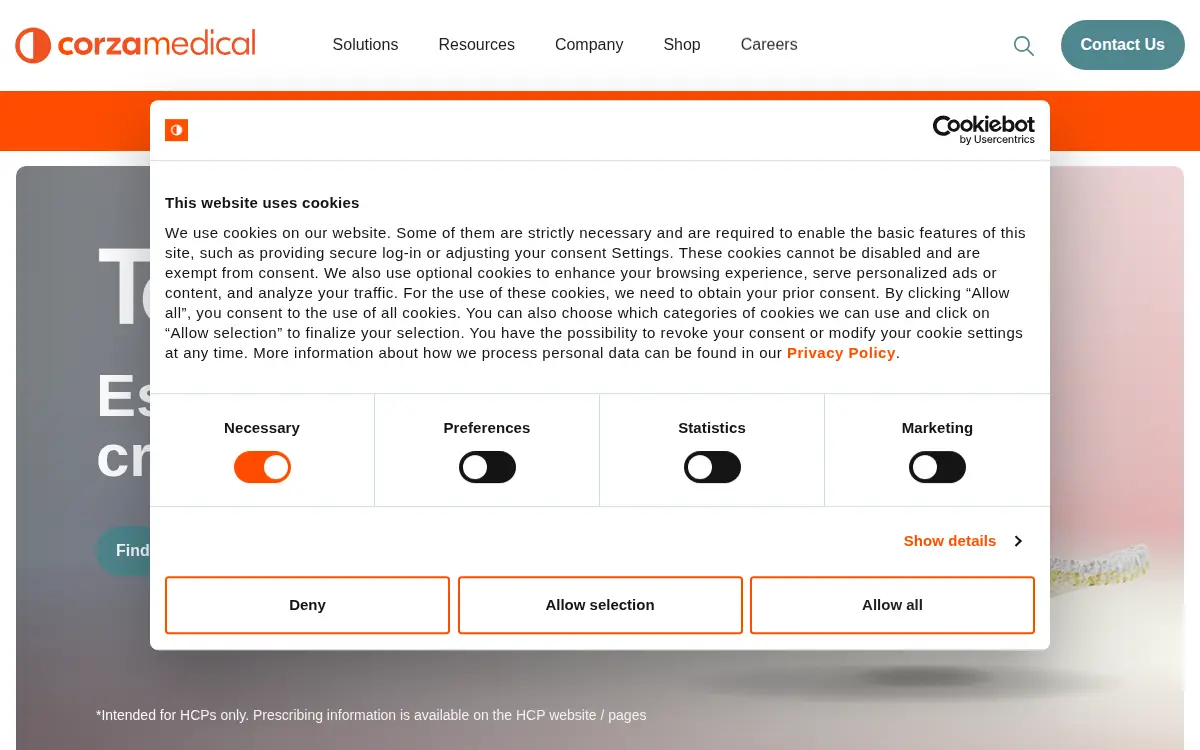 Homepage of Surgical Specialties Corporation