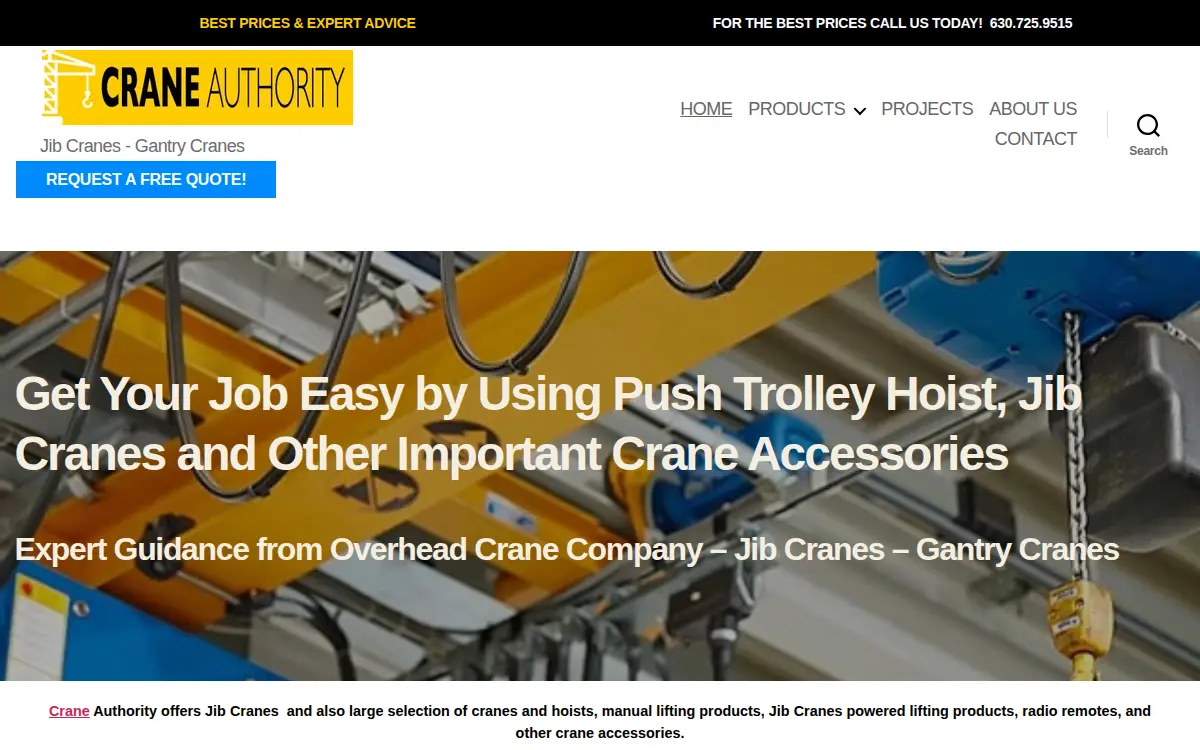 Homepage of Kussmann Crane INC