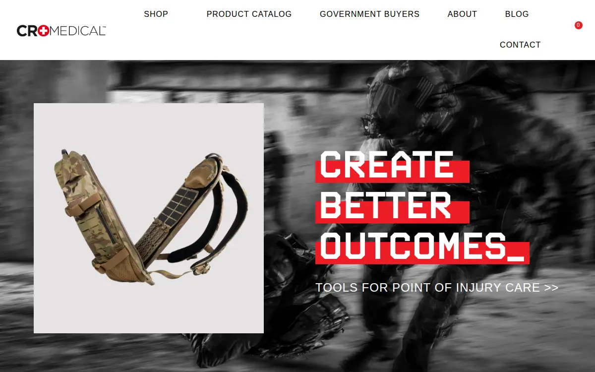 Homepage of Cro LLC