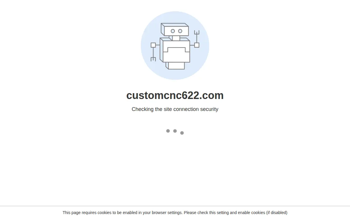 Homepage of Custom Cnc LLC