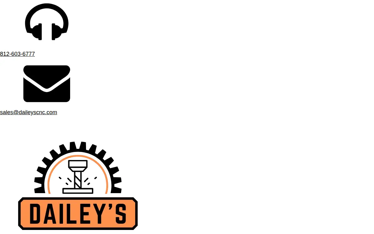 Homepage of Dailey's Cnc Machining LLC