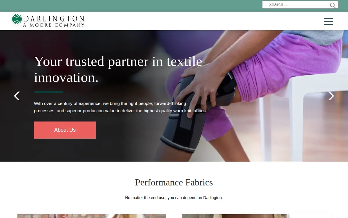 Homepage of The Moore Company