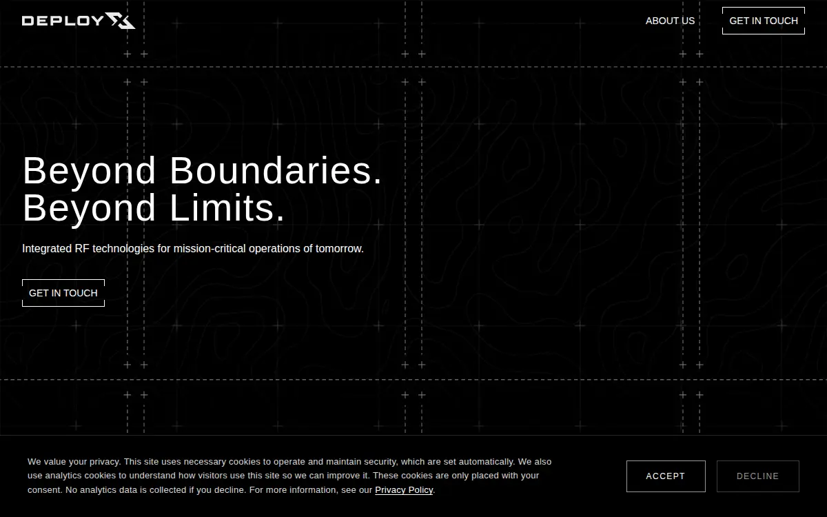 Homepage of Deployx Services, INC.