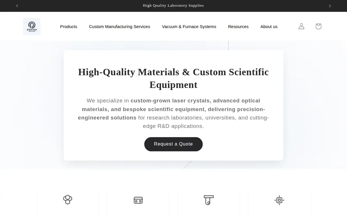 Homepage of Design-realized.com LLC