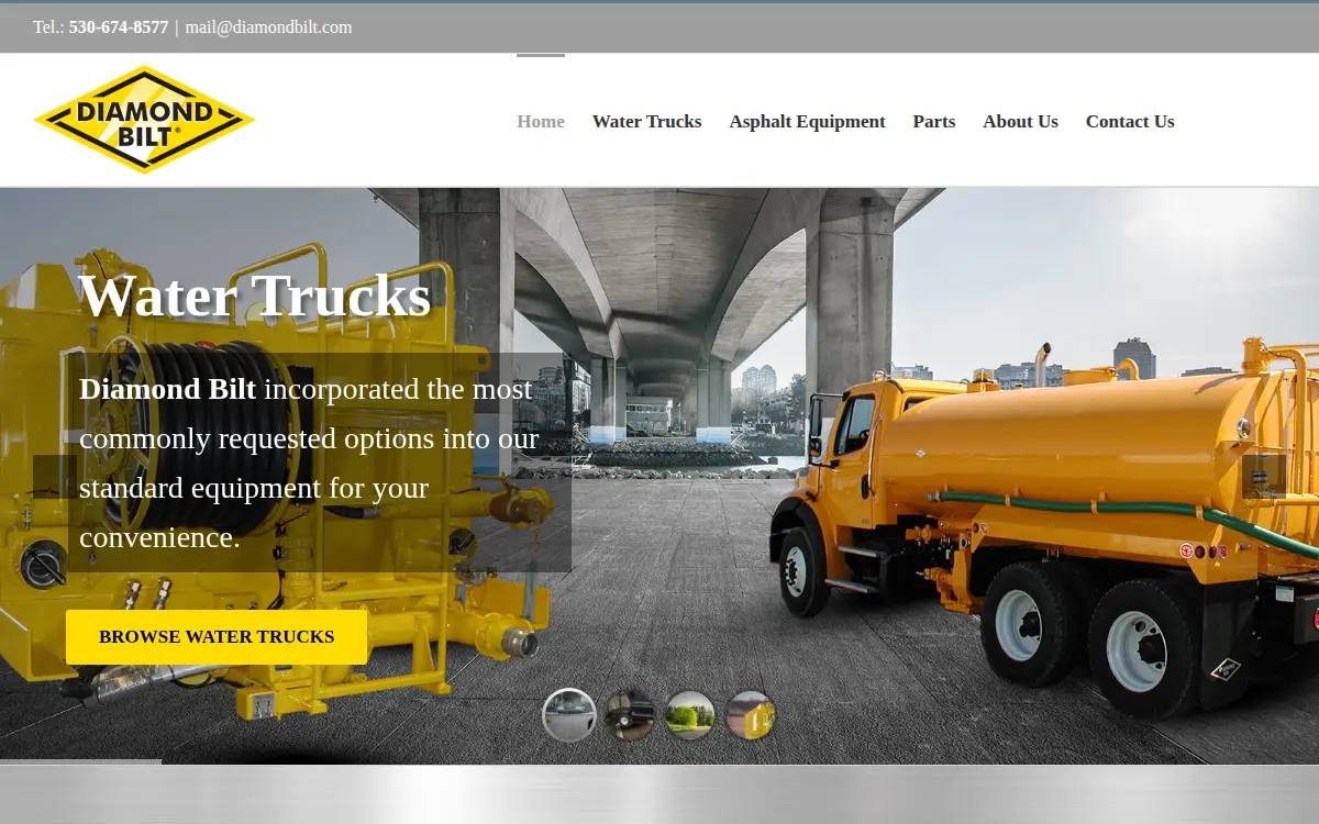 Homepage of Diamond Steel CO