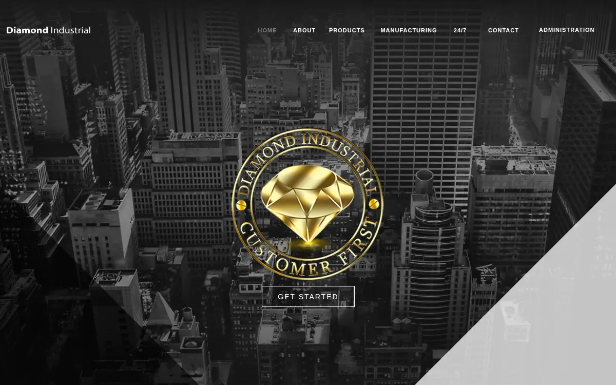 Homepage of Diamond Industrial INC