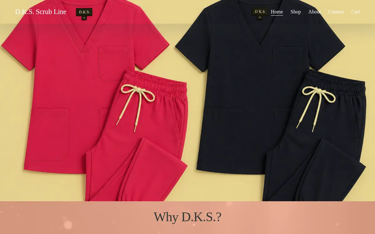 Homepage of D.k.s. Clothing CO. LLC