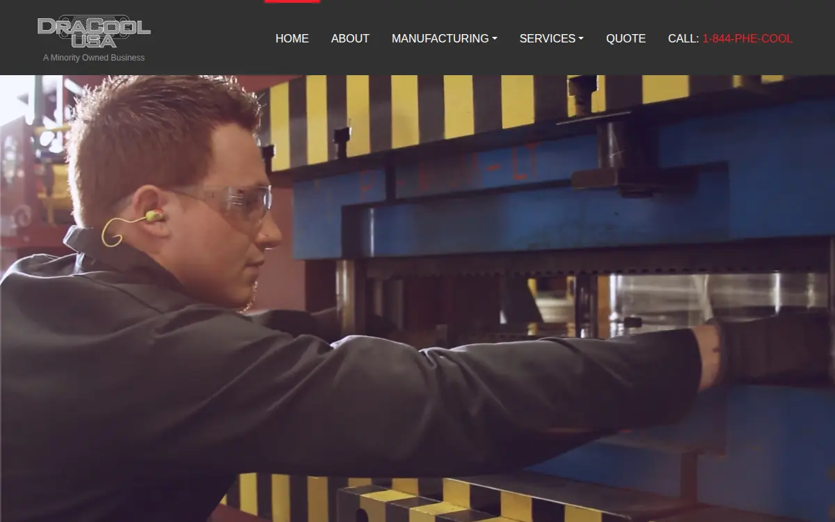 Homepage of Dracool USA INC
