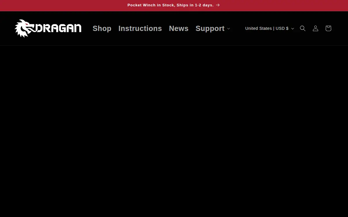 Homepage of Dragan Systems LLC