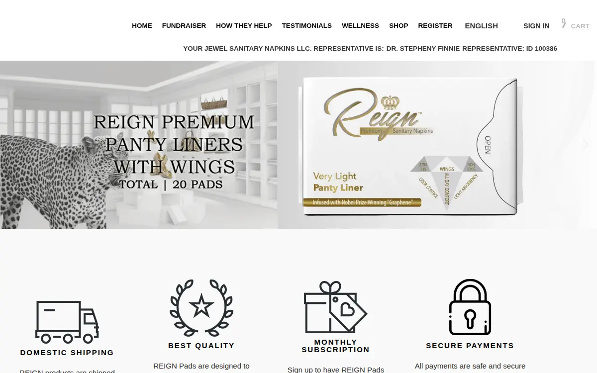 Homepage of Dr. Finnie Care, LLC