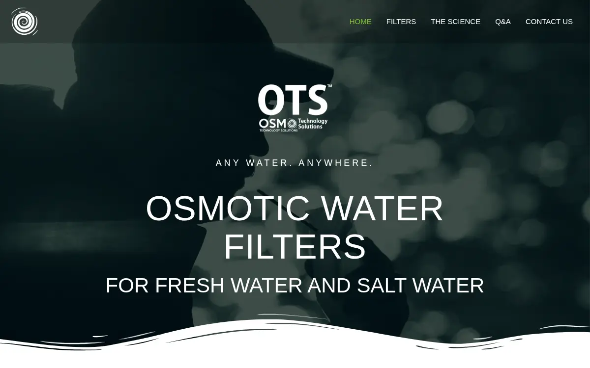 Homepage of Osmo Technology Solutions, INC