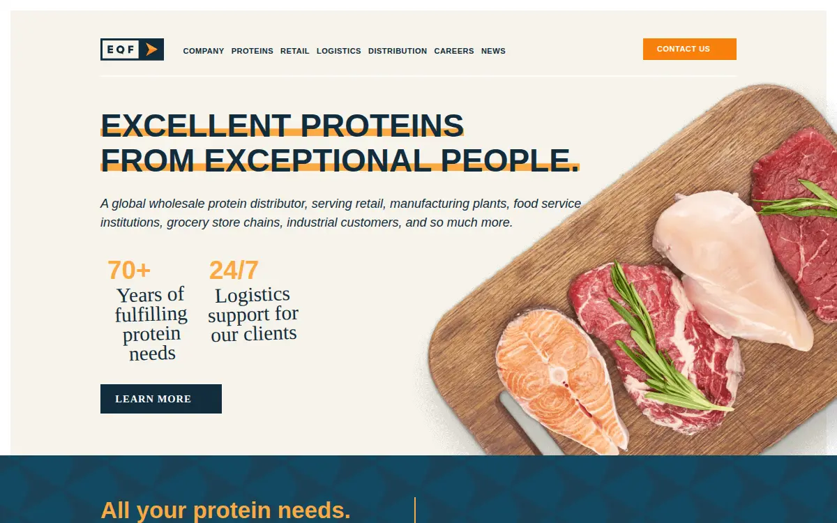 Homepage of Eastern Poultry Distributors, INC.