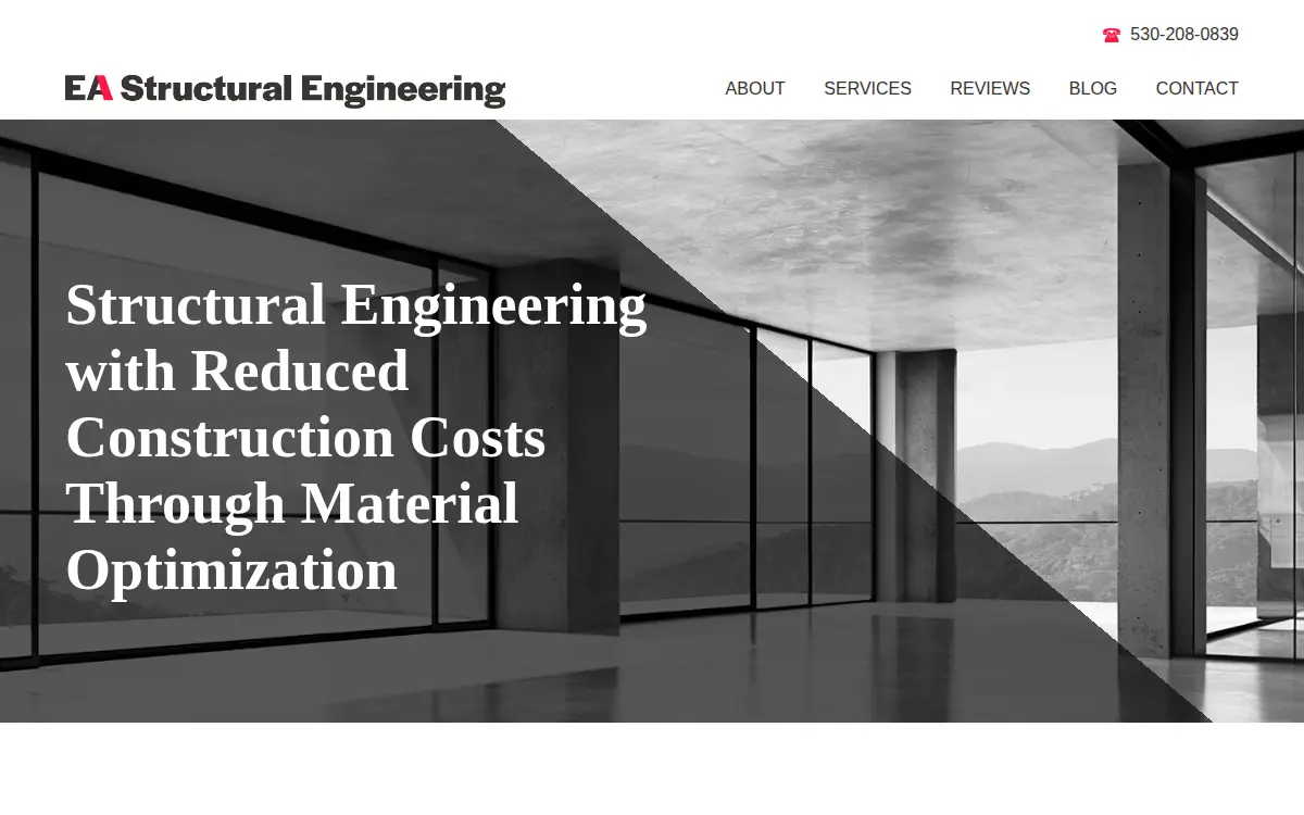 Homepage of Ea Structural Engineering