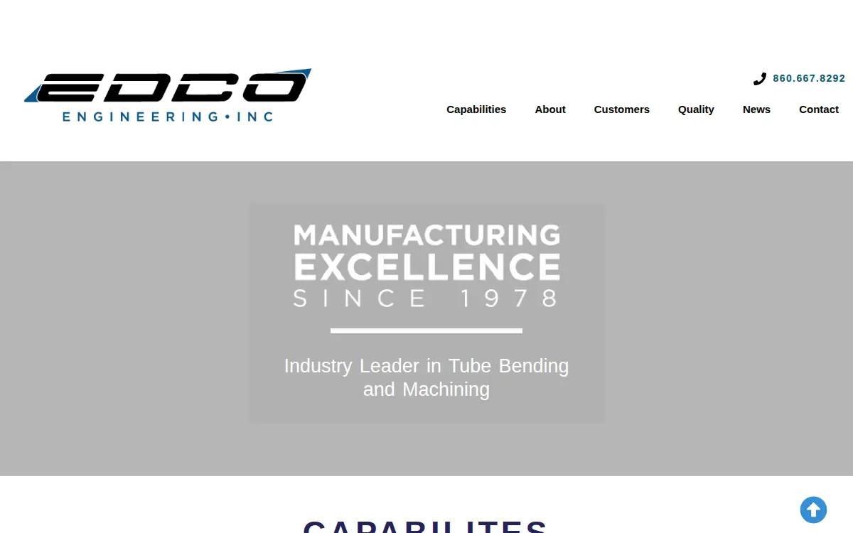 Homepage of Edco Engineering INC.