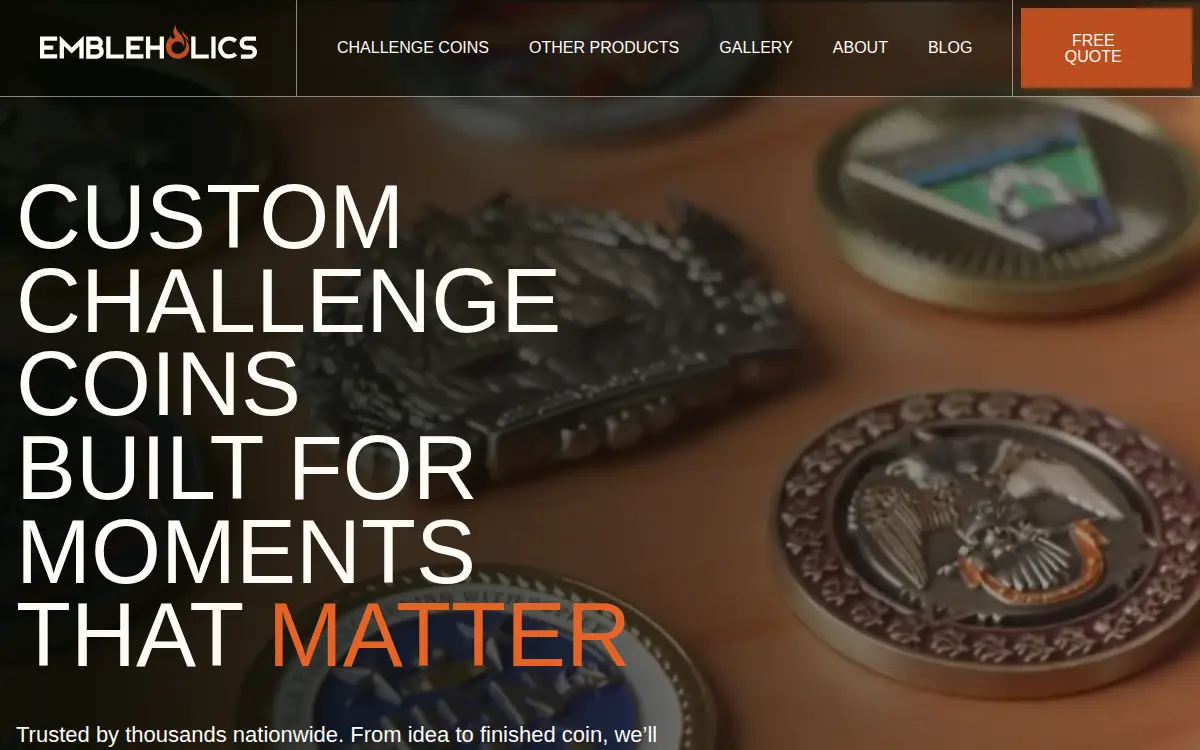 Homepage of Embleholics