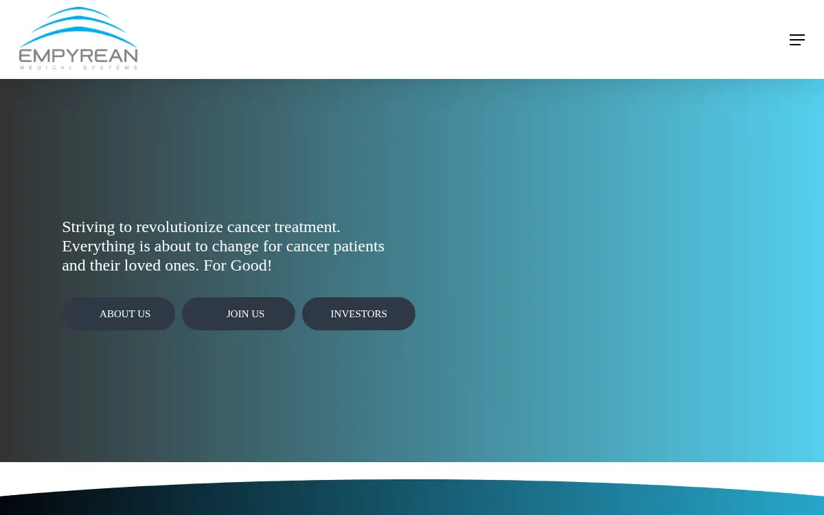 Homepage of Empyrean Medical System INC