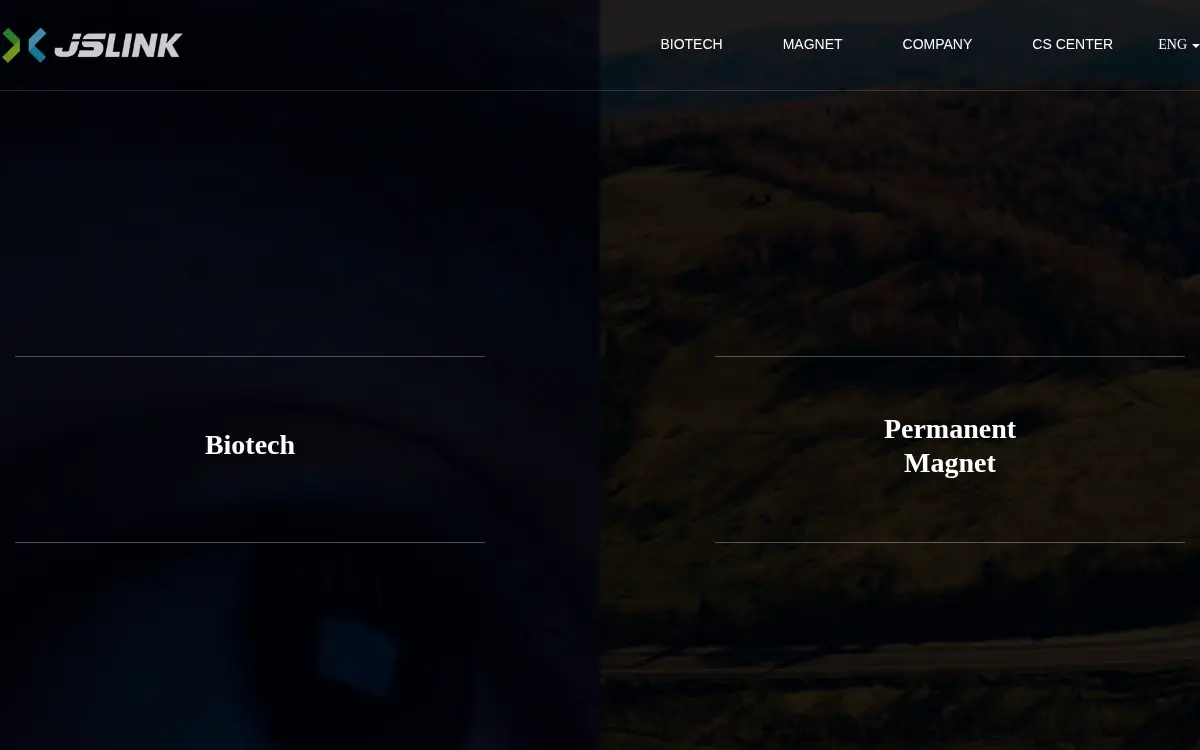 Homepage of Js Link America, INC