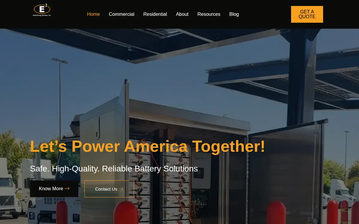 Homepage of Endurenergy Systems INC