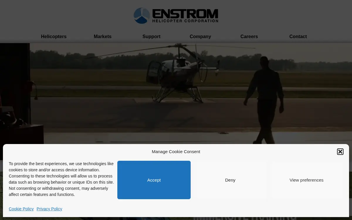 Homepage of The Enstrom Helicopter CORP
