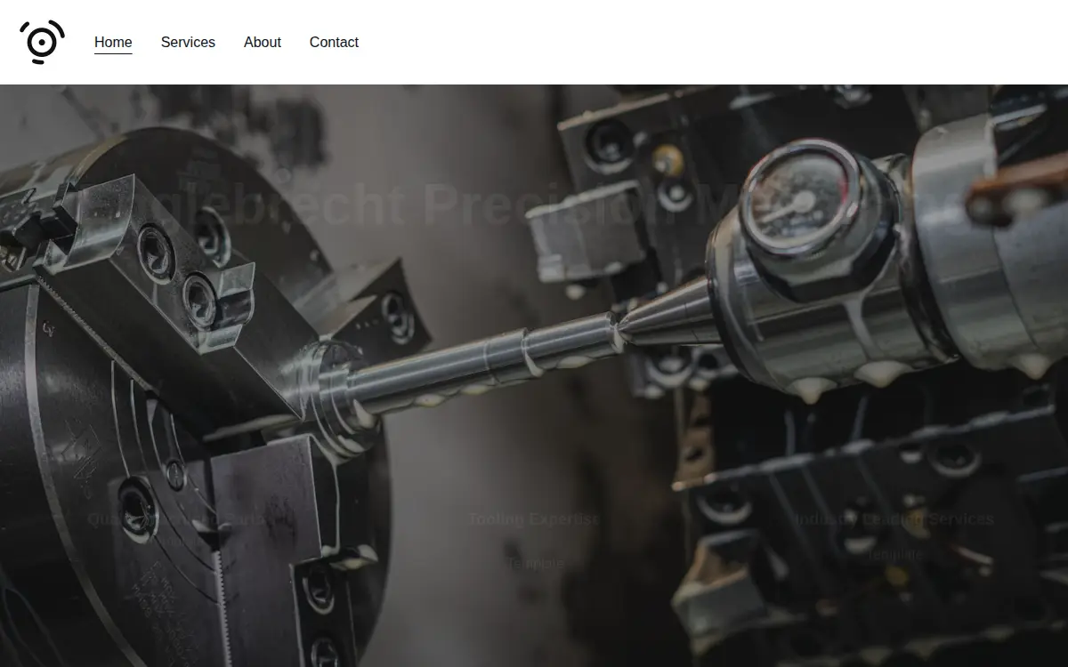 Homepage of Englebrecht Precision Machining L.l.c