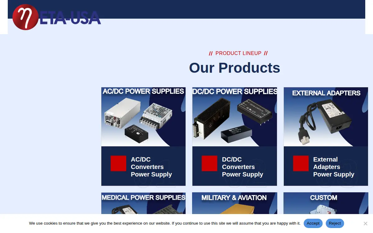 Homepage of U.s. Eta, INC.