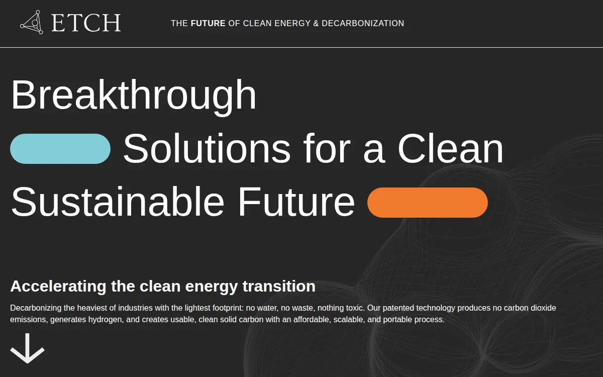 Homepage of Etch INC