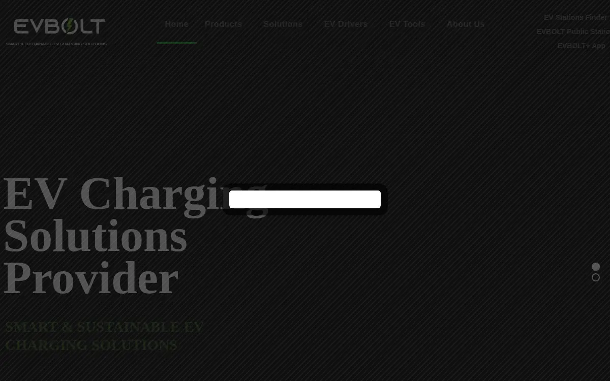 Homepage of Evbolt INC