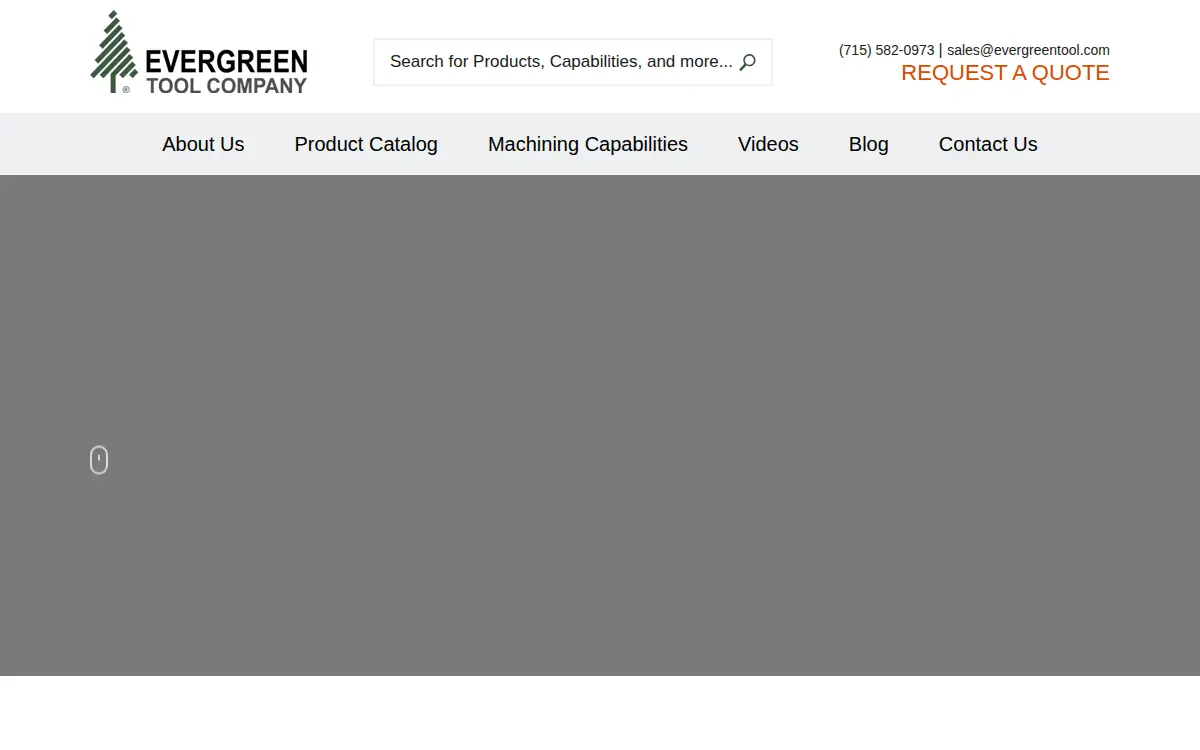 Homepage of Evergreen Tool Company INC
