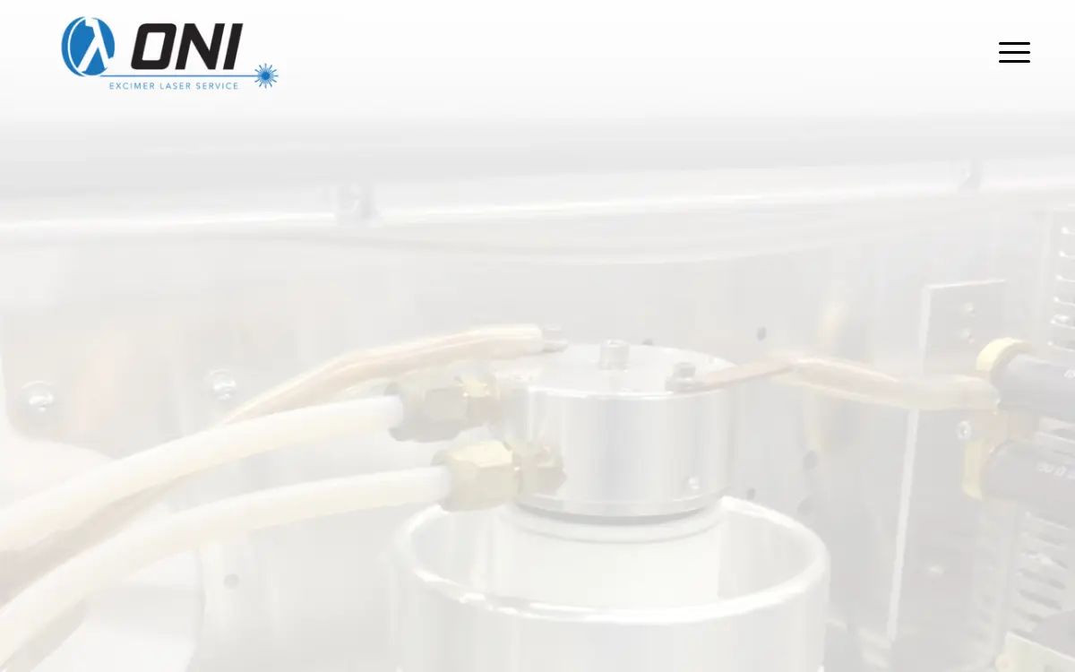 Homepage of Oni CORP