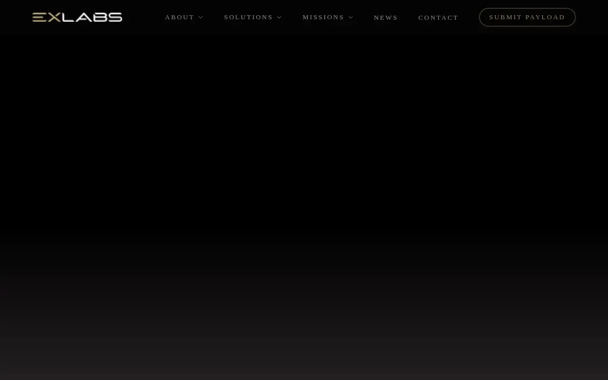 Homepage of Exploration Laboratories LLC