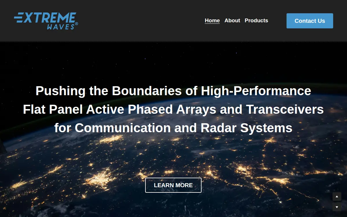 Homepage of Extreme Waves, INC.