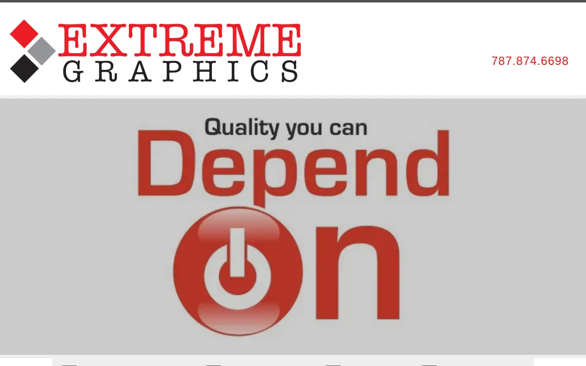 Homepage of Extreme Graphics INC