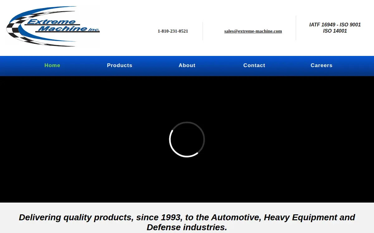 Homepage of Extreme Machine INC