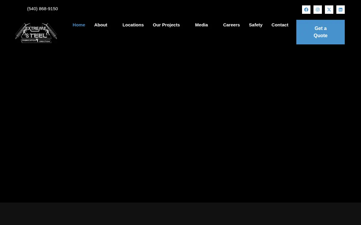 Homepage of Extreme Steel INC