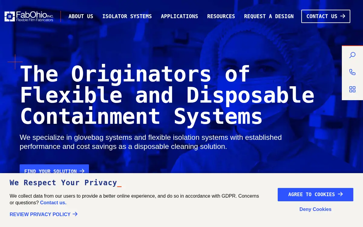 Homepage of Fabohio INC