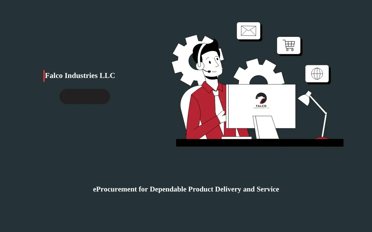 Homepage of Falco Industries LLC