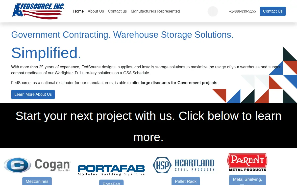 Homepage of Fedsource INC