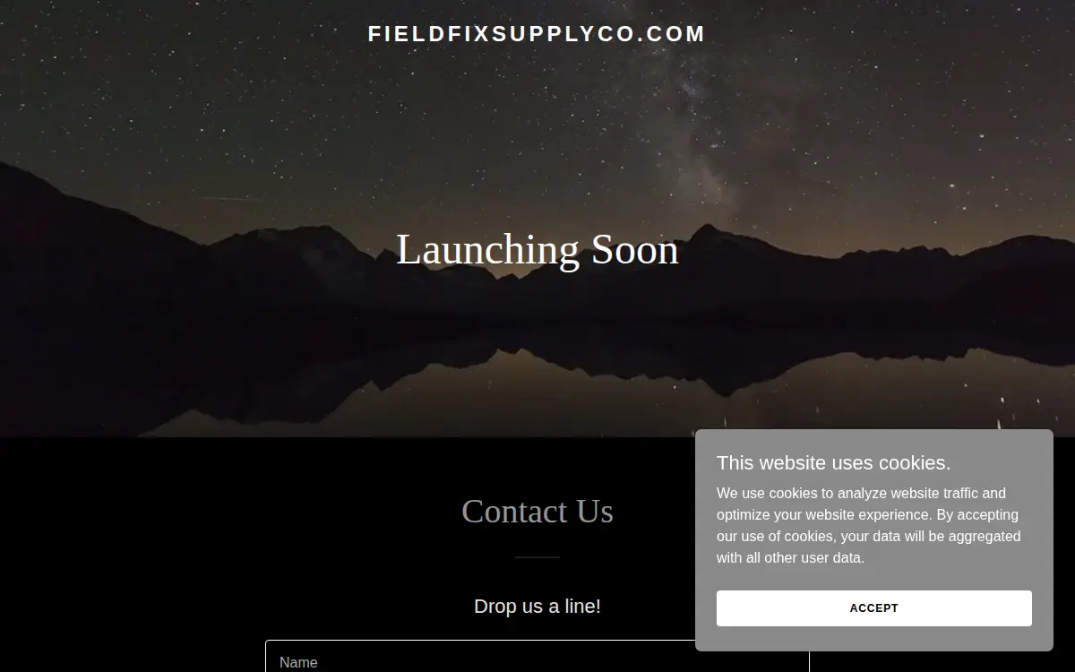 Homepage of Fieldfix Supply Company, LLC